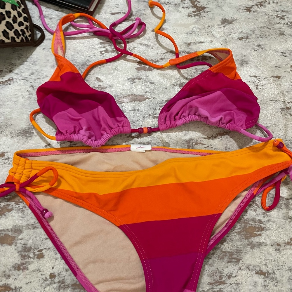 Xhilaration Bikini Striped